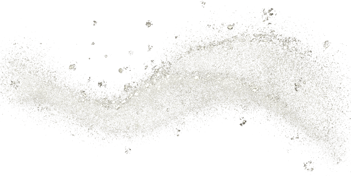 Silver glitter curve line